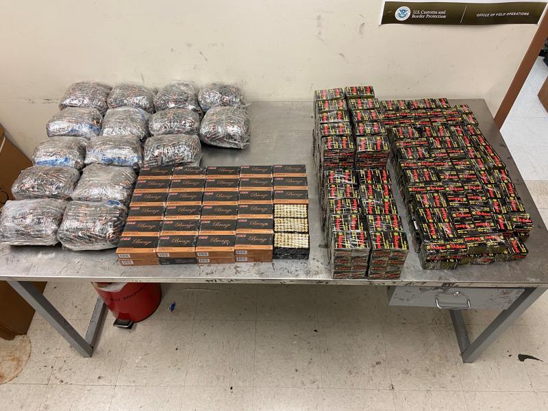 16,000 Rounds of Ammunition Seized at the Hidalgo International Bridge