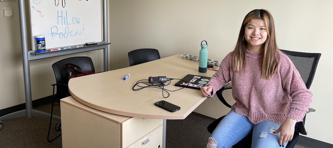 Fresno State business student embraces diagnosis with podcast