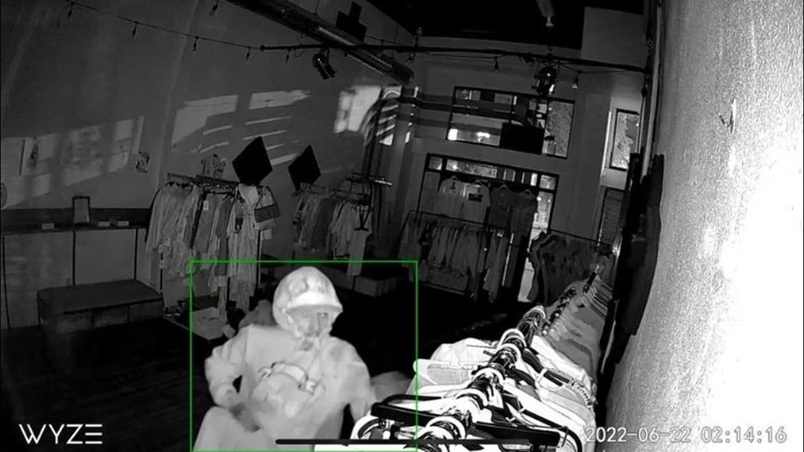 Small Downtown Stockton business burglarized, asking for help identifying thieves