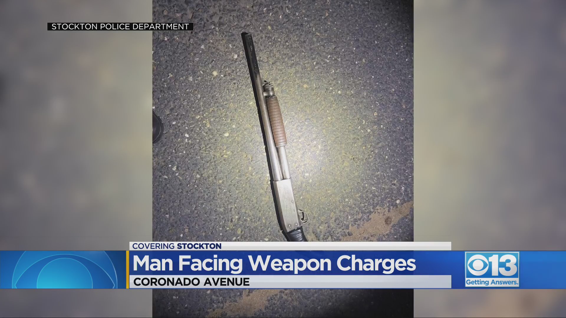 Man Cuffed On Weapons And Resisting Arrest Charges In Stockton - CBS Sacramento