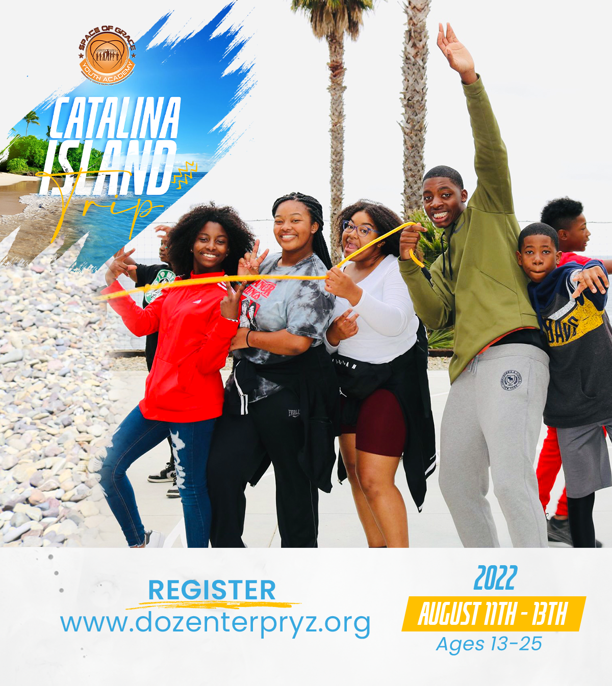 Space of Grace Catalina Island Trip, Register Deadline June 15