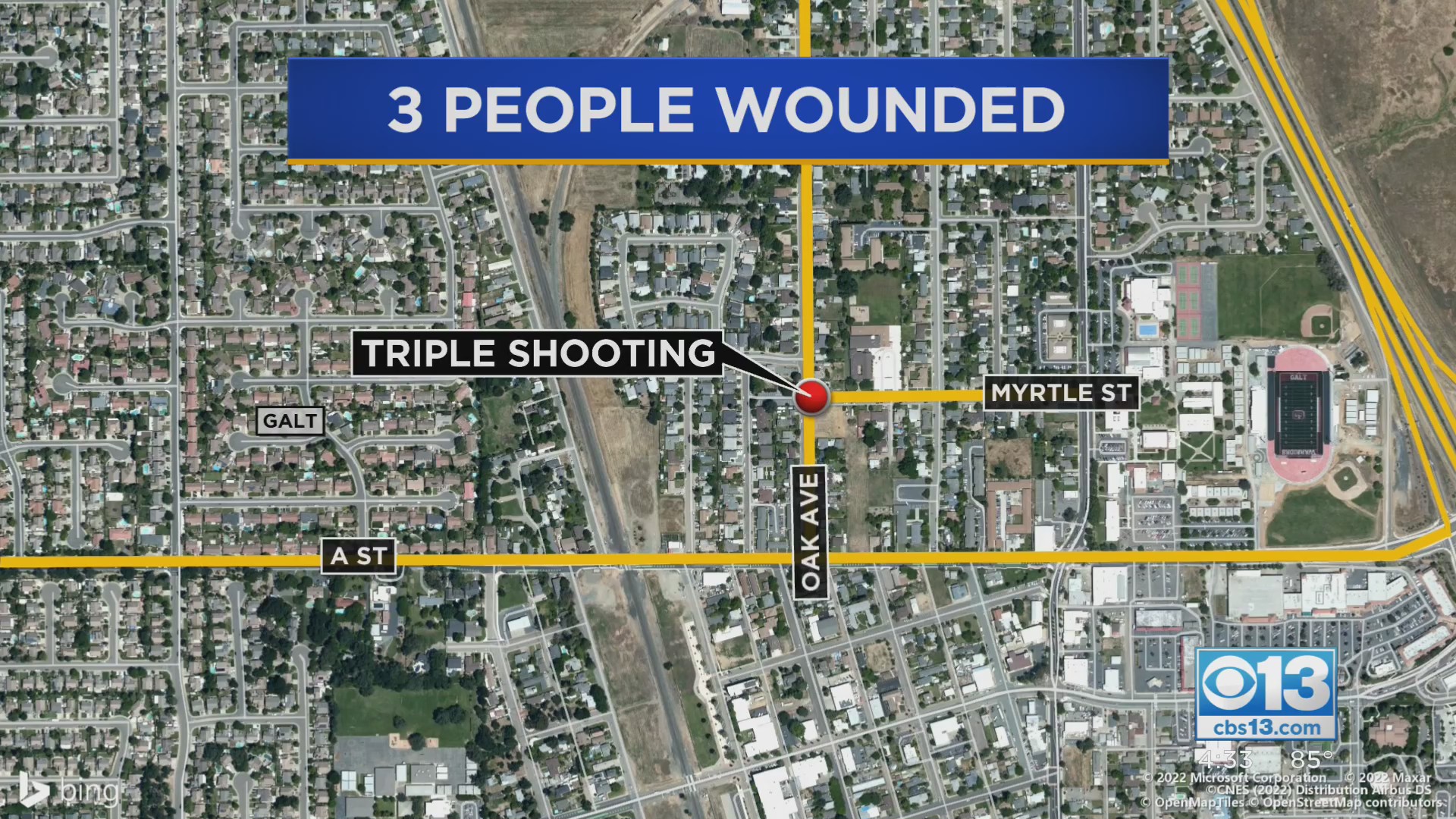 Fourth of July Shooting In Galt Leaves 3 Hurt – CBS Sacramento
