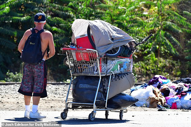 California's capitol of Sacramento has developed a homeless problem larger than nearby, crime-ridden San Francisco, with scenes of people living in tents under bridges on display for DailyMail.com cameras