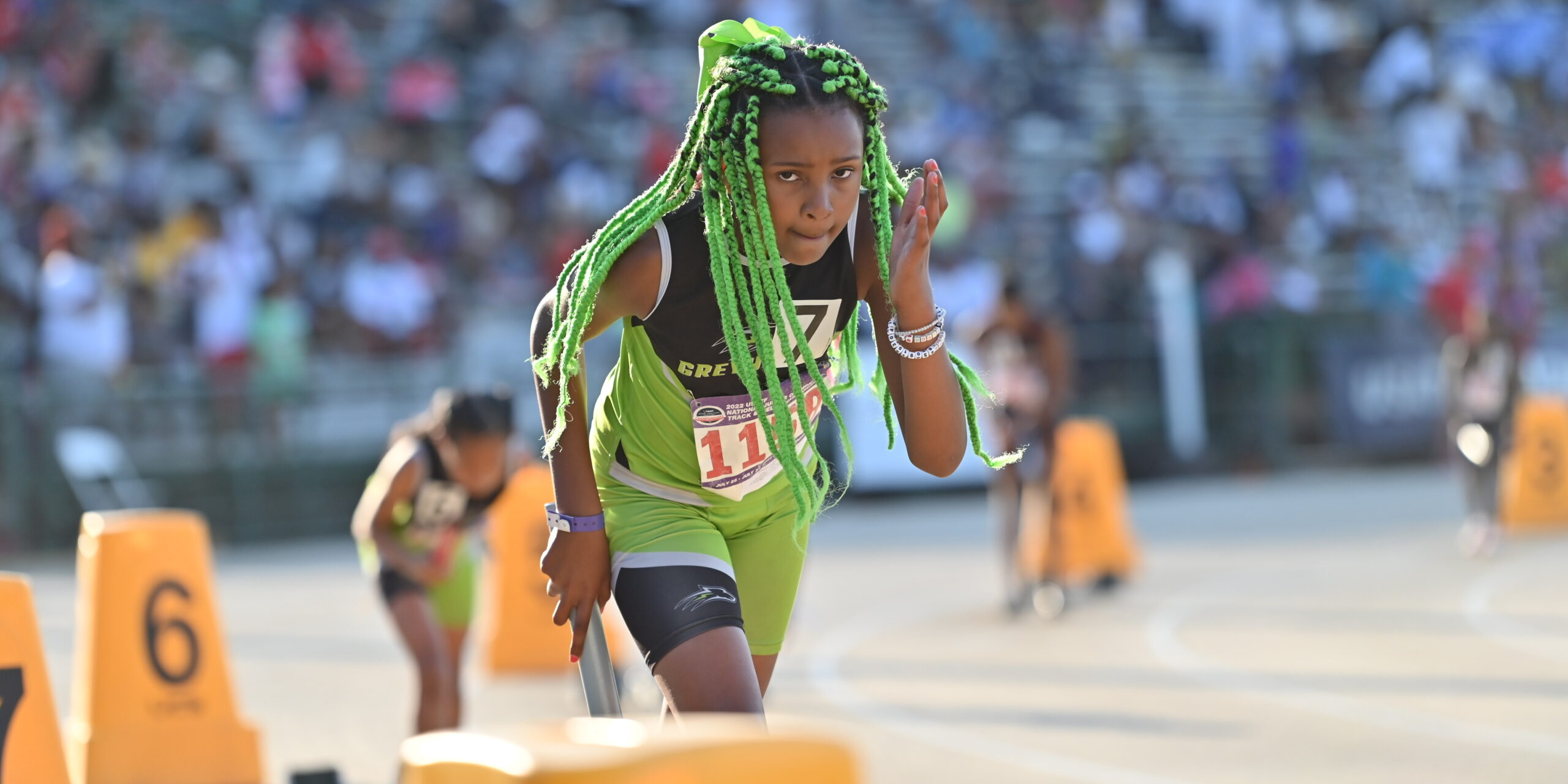 Field finals wrap up day four at USATF Junior Olympics in Sacramento