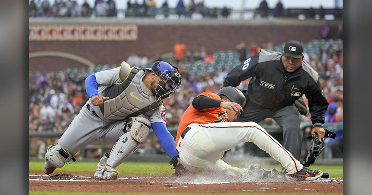 Wisdom homers again, Cubs top Giants 4-2