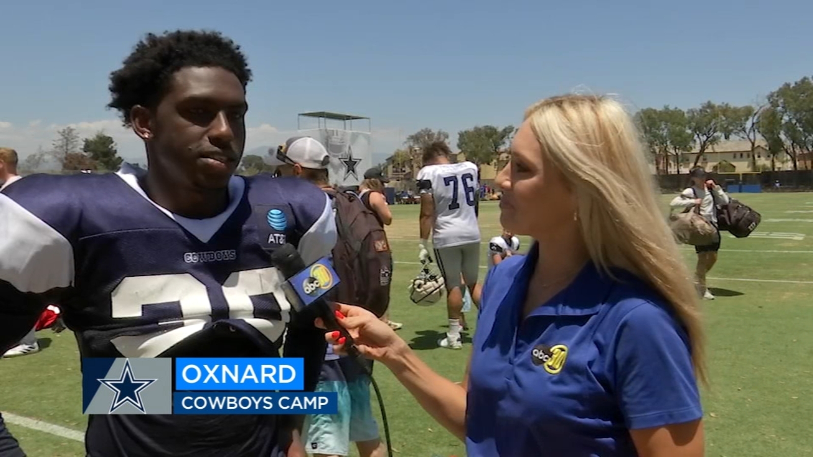 Fresno State's DaRon Bland at Cowboys Training Camp