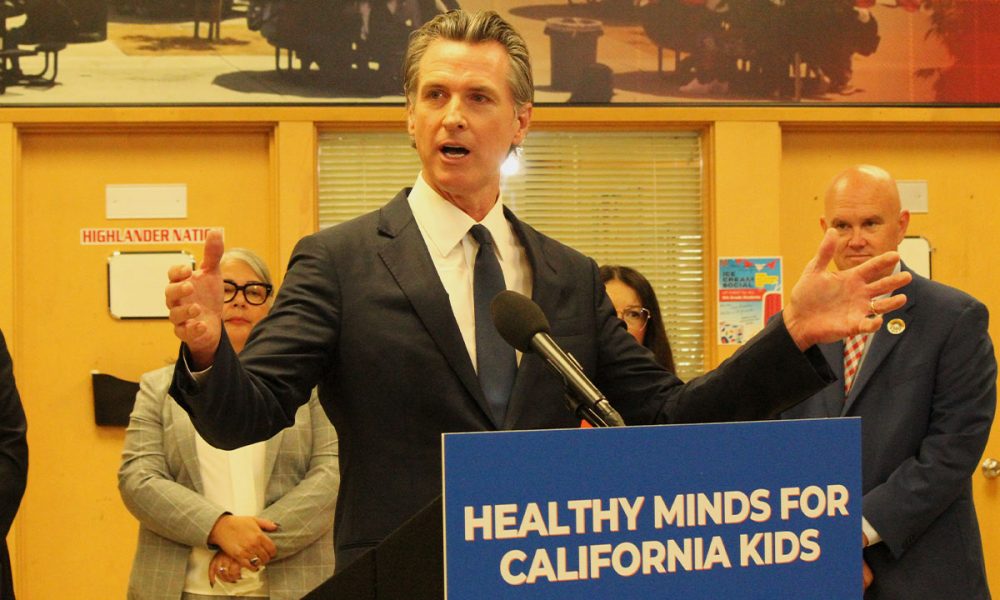 In Fresno, Newsom Announces $4.7B in Funding for Youth Mental Health - GV Wire