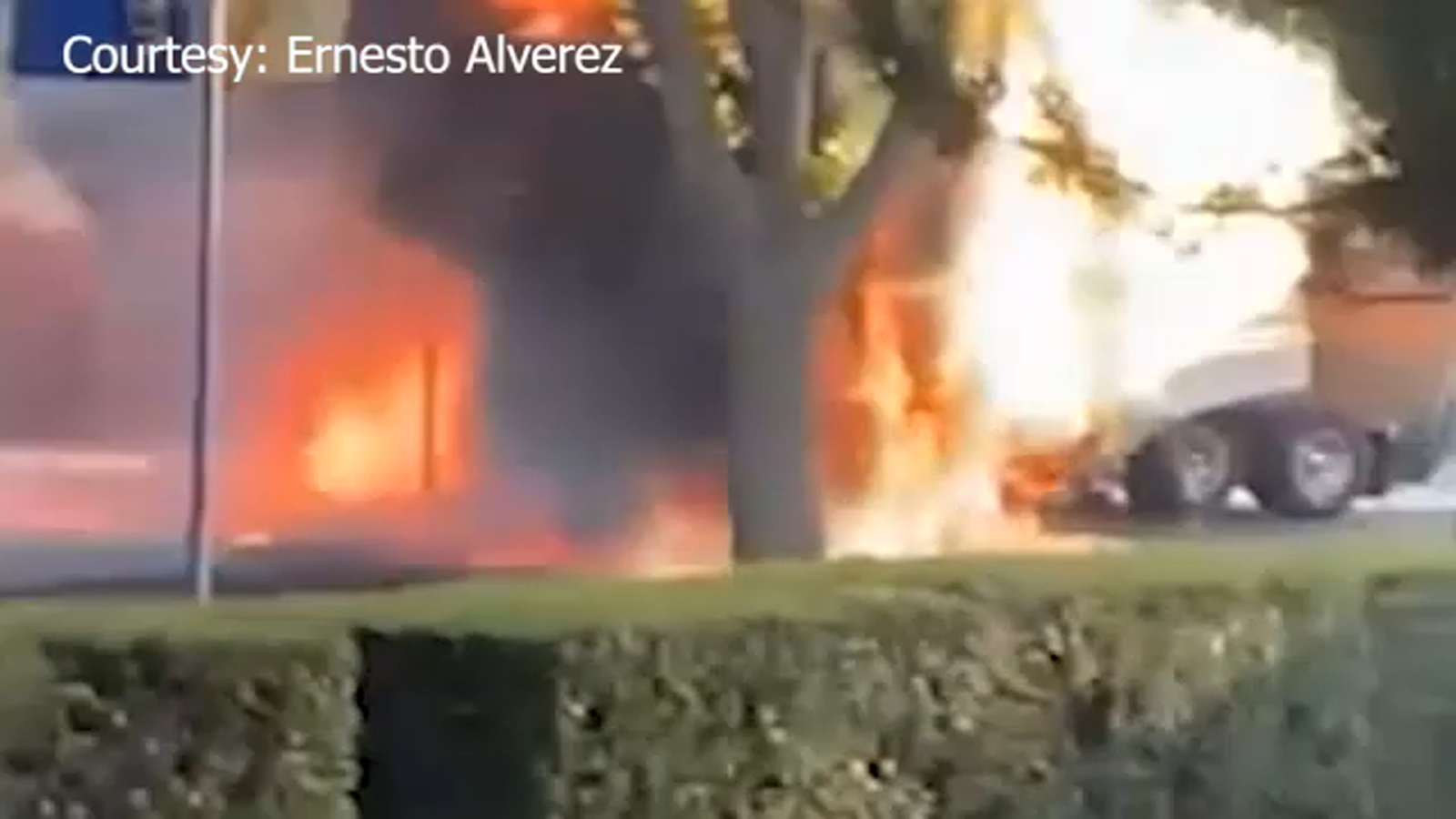 Fire, explodes rock Kingsburg after deadly train crash