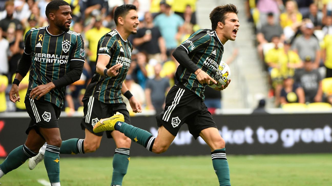 Riqui Puig's late goal allows Galaxy to tie Nashville