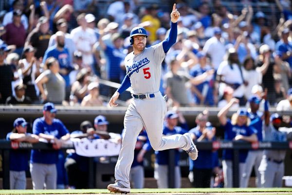 Los Angeles Dodgers first team to clinch a playoff spot