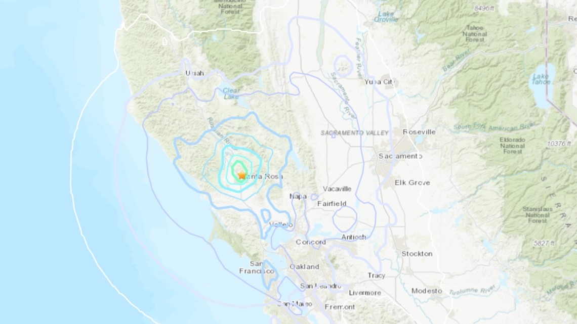 Santa Rosa earthquake: Sacramento, Roseville feel Bay Area quake