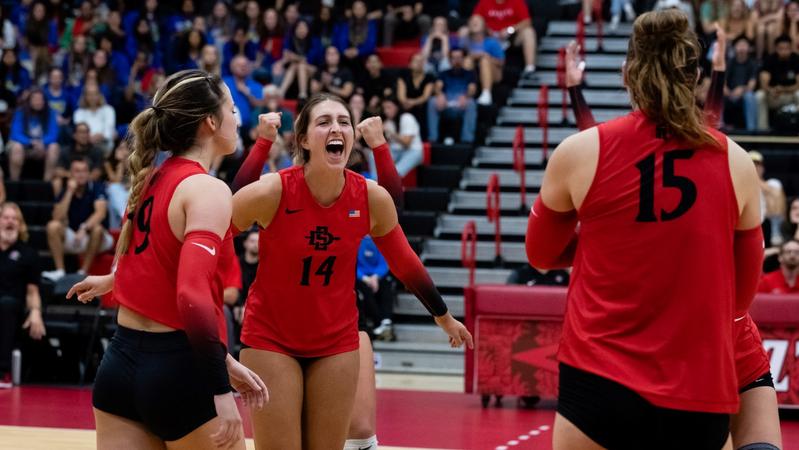 Aztec's Complete Road Sweep at Fresno State