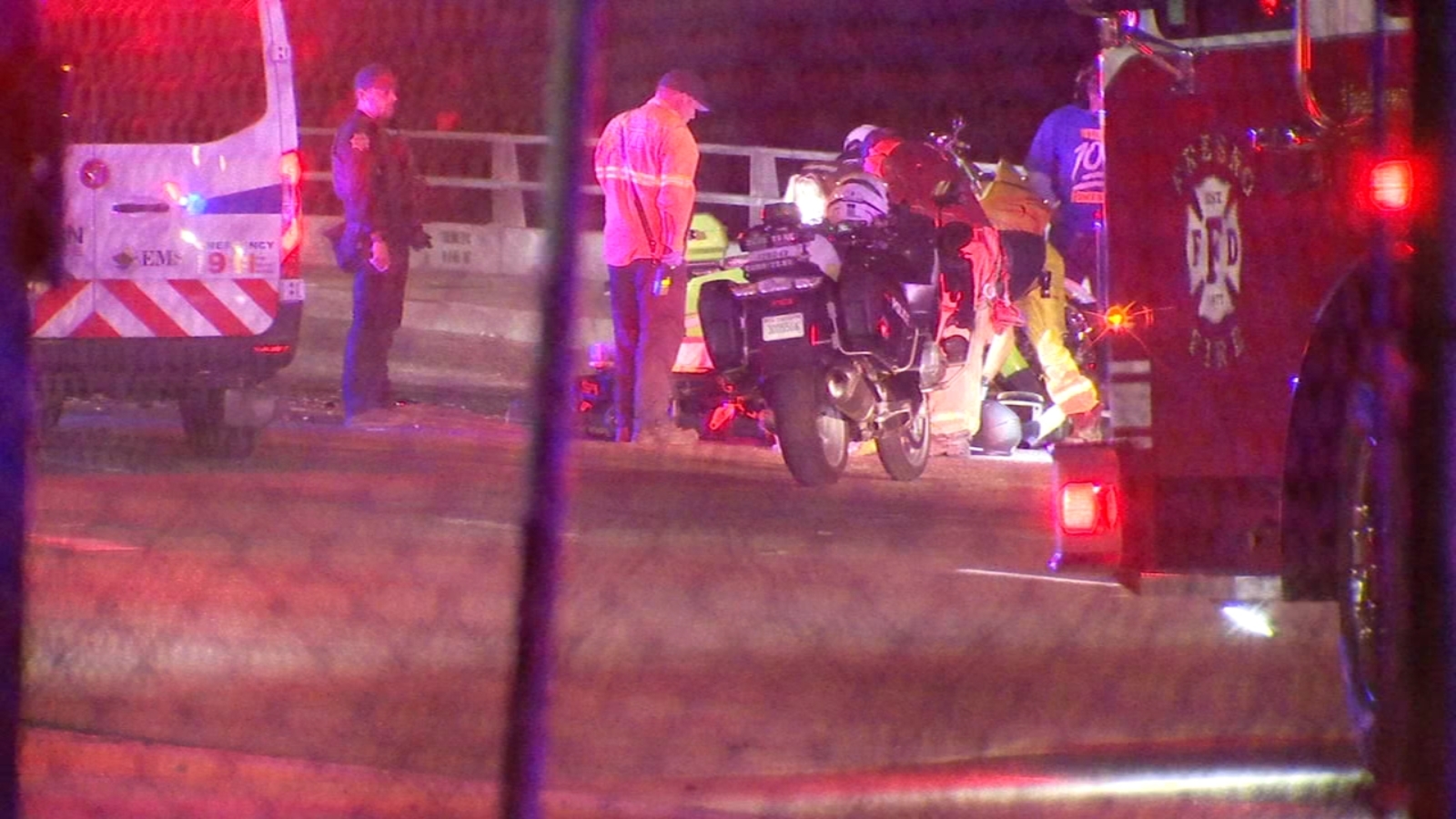 Motorcyclist driving wrong-way on Tuolumne Street near Highway 99 in Fresno hit by SUV who left the scene