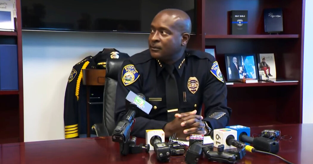 Unease in Stockton, Calif., as Police Link Five Fatal Shootings