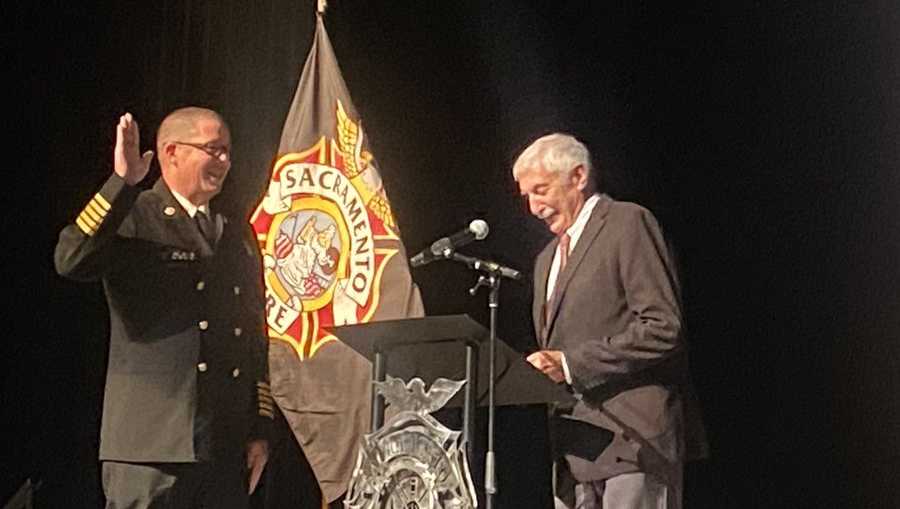 Chris Costamagna sworn in as Sacramento's new fire chief
