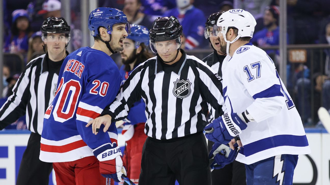 What to watch in Rangers-Lightning, Kings-Knights on ESPN
