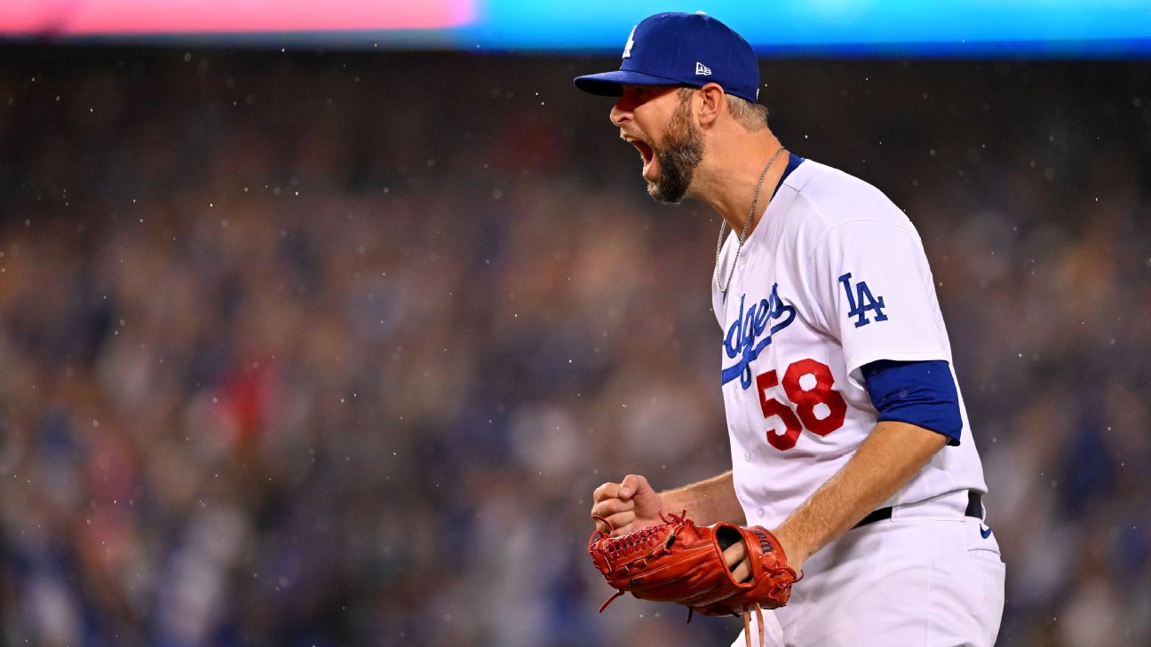 Dodgers' closer-by-committee approach halts Padres