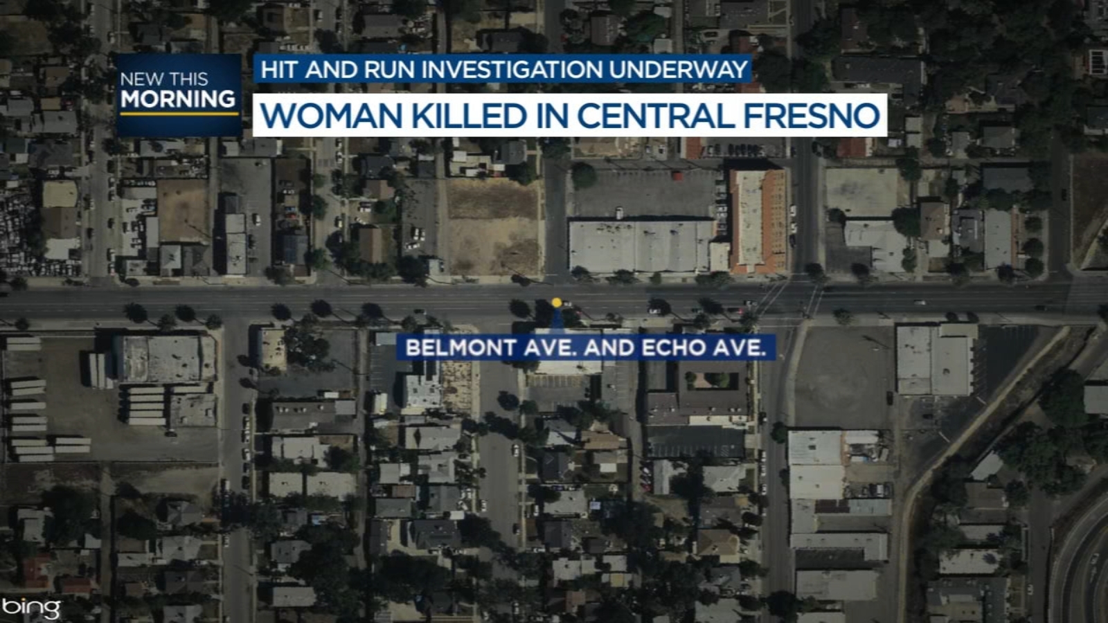 Woman killed after hit and run in central Fresno, investigation underway