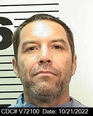 This Oct.  21, 2022, photo provided by the California Department of Corrections and Rehabilitation shows Scott Peterson.