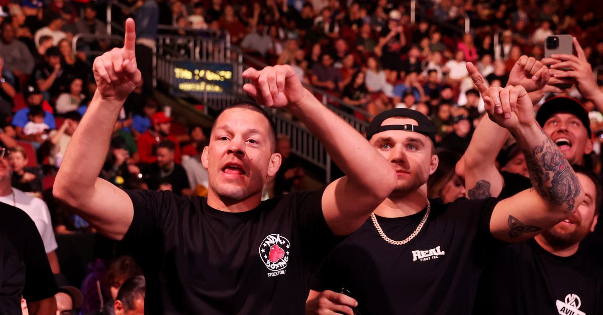 New video leaks of Nate Diaz being ejected from 'Paul vs. Silva' event, nearly arrested after backstage Stockton slap