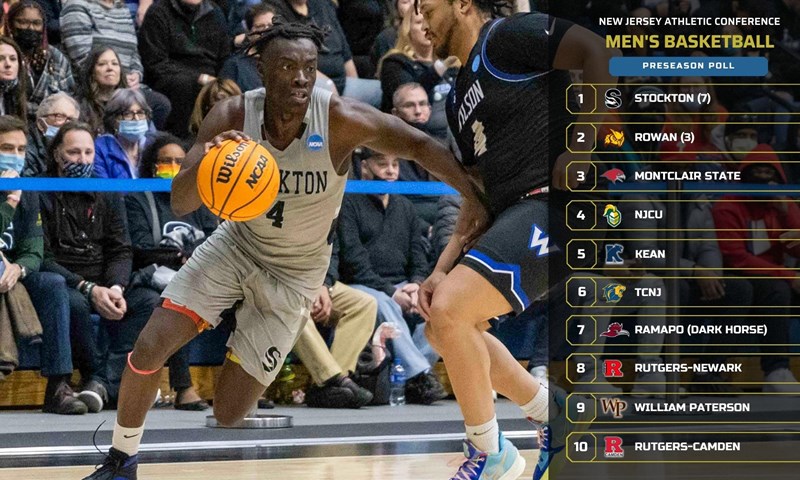 Stockton Tabbed Preseason Favorite In NJAC Men's Basketball Poll