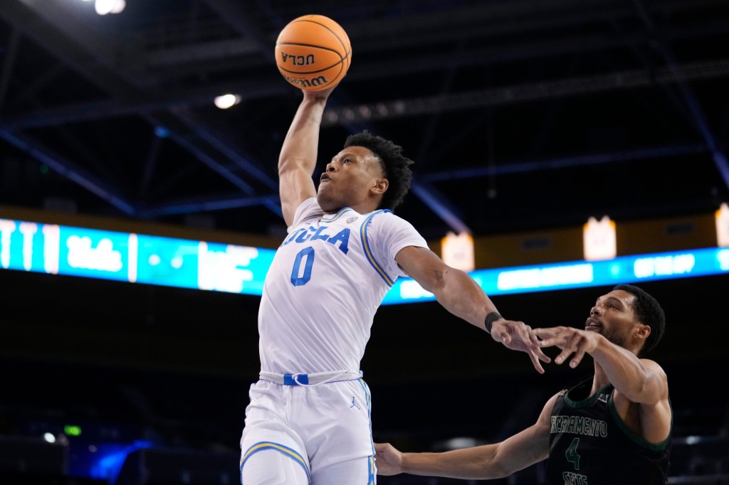 No. 8 UCLA basketball routs Sacramento State in season opener