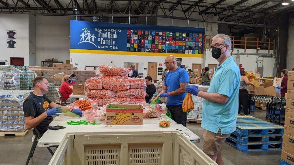 Volunteer at the Sacramento County Food Bank