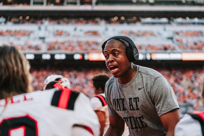 Stockton selected as Broyles Award nominee