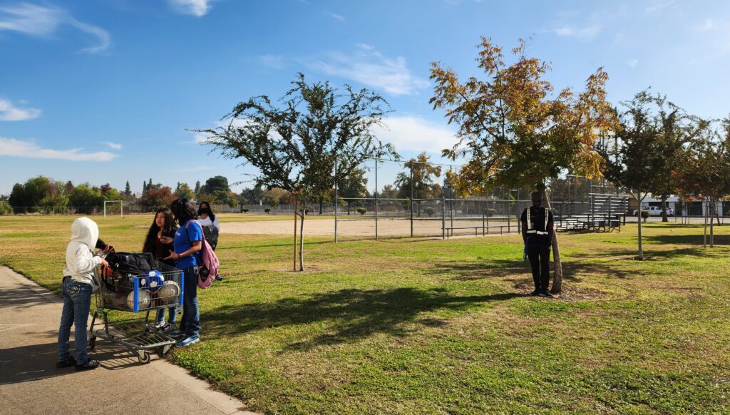 Can trees reduce pollution at schools next to freeways?  A Fresno campus tries plantings