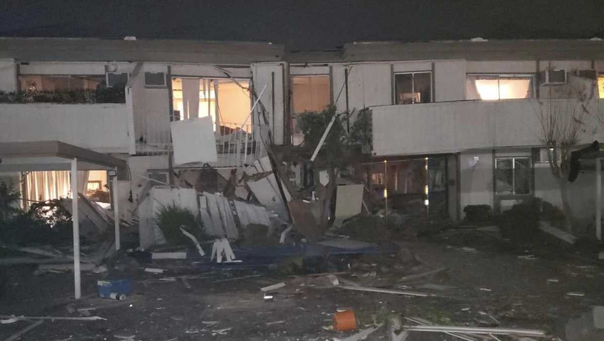 3 injured in explosion at Stockton apartment complex, police say