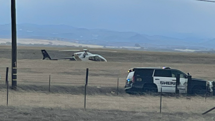 Sacramento County sheriff helicopter lands in field, no injuries reported