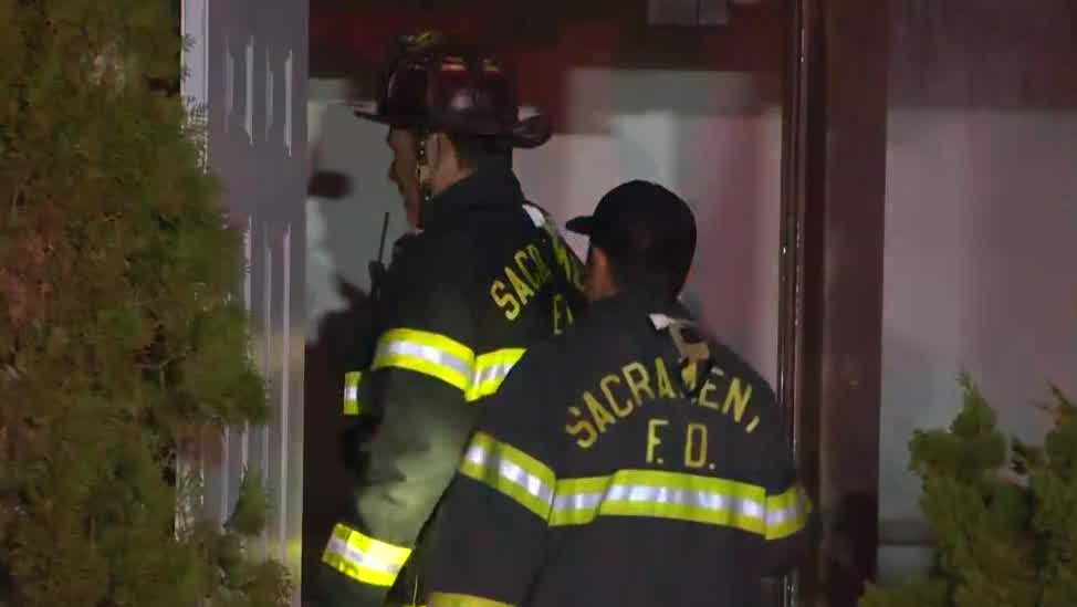 Sacramento apartment catches fire after a candle is left burning