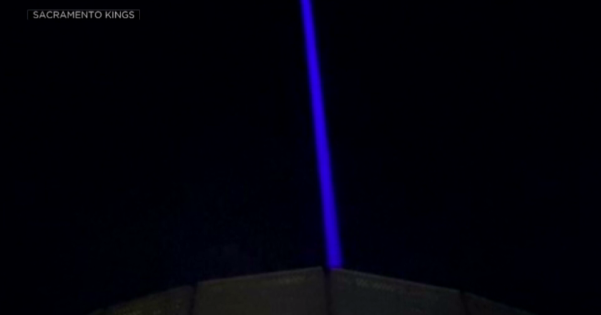 King's victory beam gets bigger, brighter and more purple