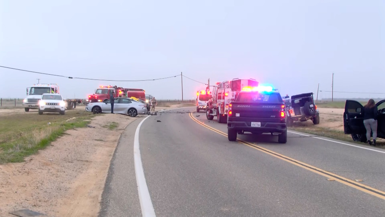 Sacramento one among two people killed in head-on crash in Madera County, officials say