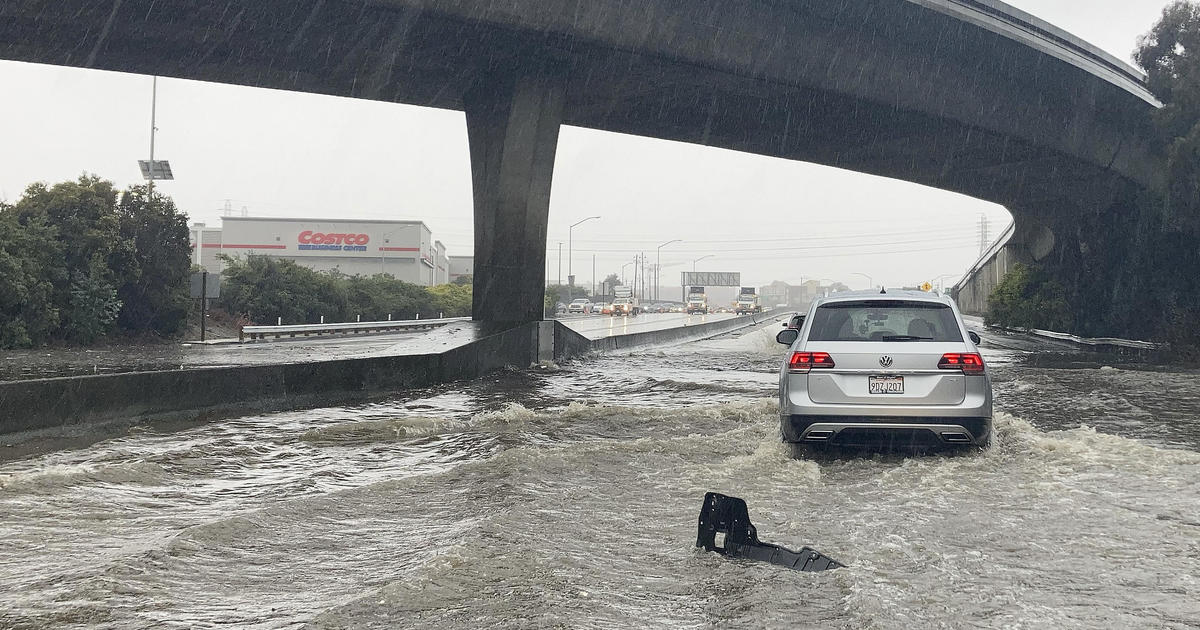 'Atmospheric river' dumps heavy rain, snow across California