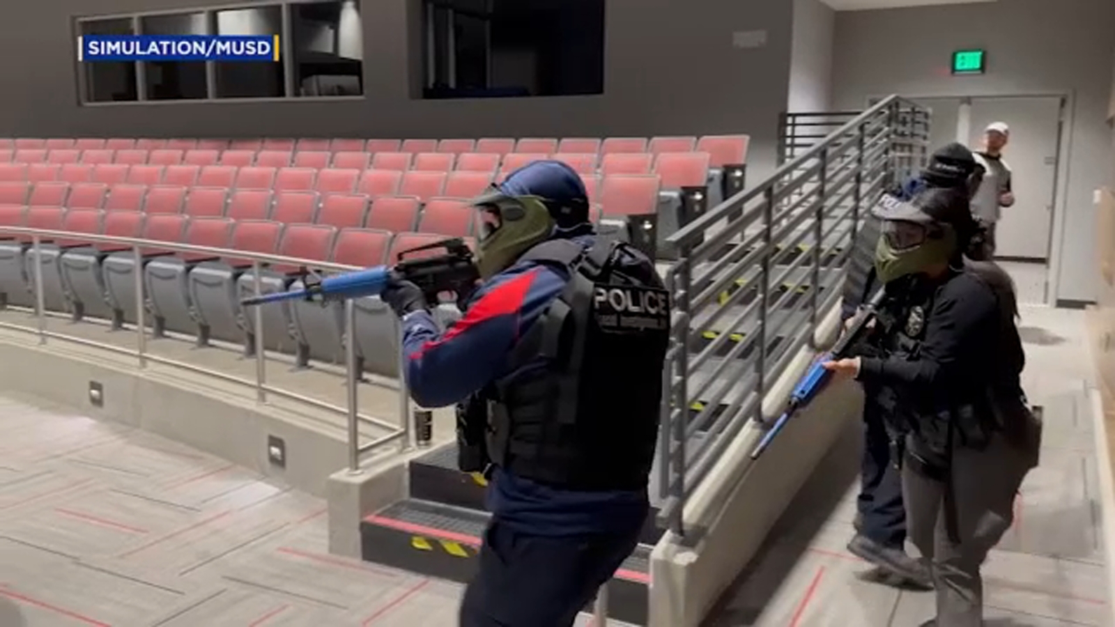 Madera Unified School District holds training for active shooter situation